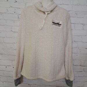 Jarret Bay  Sherpa Pullover Hoddie Size Small